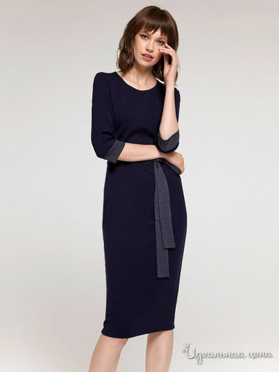 Платье D&M by 1001DRESS, цвет темно-синий