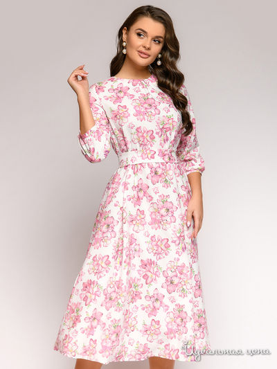 Платье D&M by 1001DRESS, цвет белый