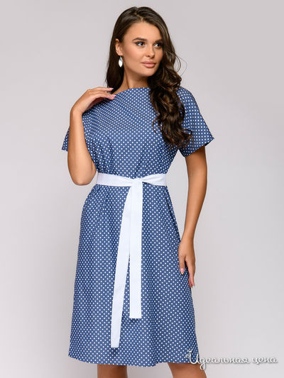 Платье D&M by 1001DRESS, цвет синий