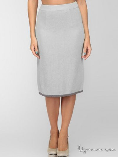 Юбка Veronika Style, цвет голубой