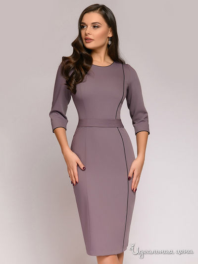 Платье D&M by 1001DRESS, цвет коричневый