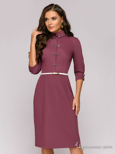 Платье D&M by 1001DRESS, цвет сливовый