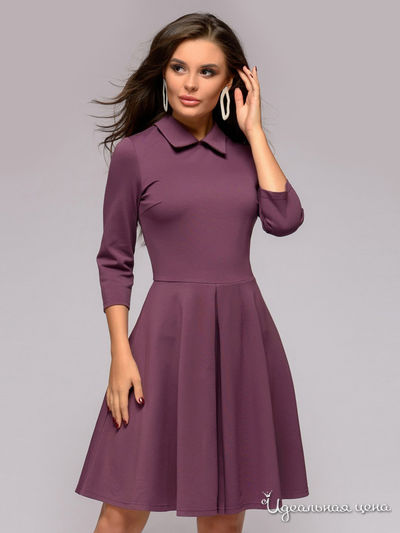Платье D&M by 1001DRESS, цвет сливовый