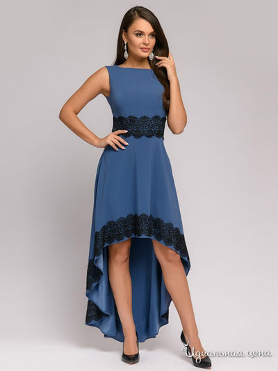 Платье D&M by 1001DRESS, цвет синий