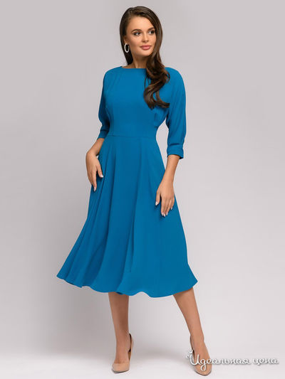 Платье D&M by 1001DRESS, цвет синий