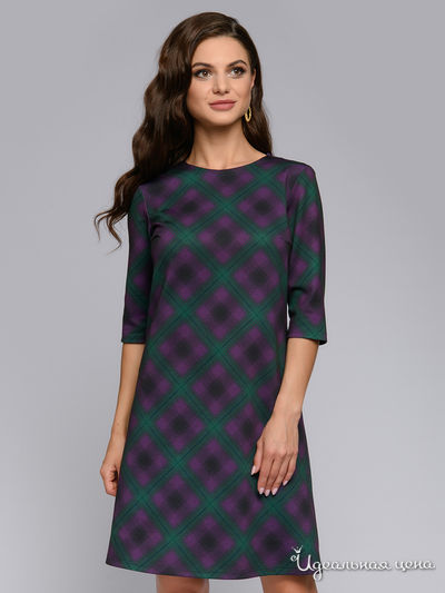 Платье D&M by 1001DRESS, цвет фиолетовый