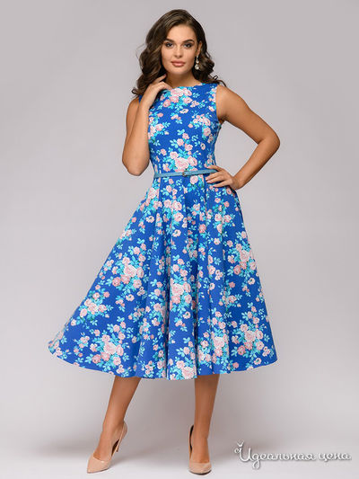 Платье D&M by 1001DRESS, цвет синий