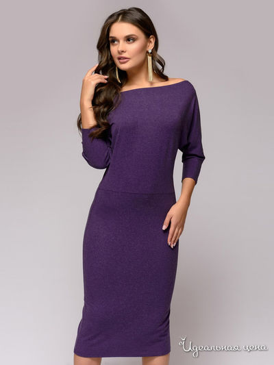 Платье D&M by 1001DRESS, цвет фиолетовый