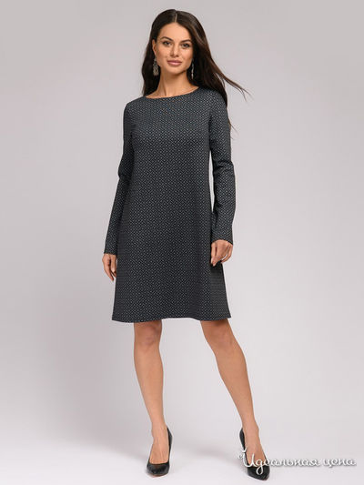 Платье D&M by 1001DRESS, цвет серый