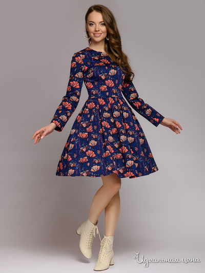 Платье D&M by 1001DRESS, цвет синий