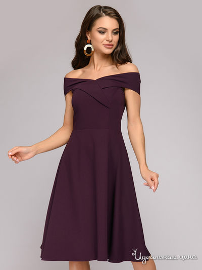 Платье D&M by 1001DRESS, цвет сливовый