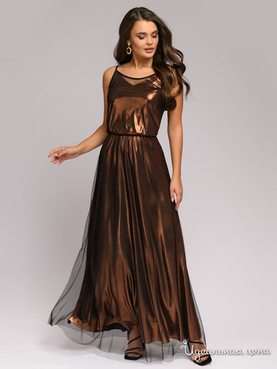 Платье D&M by 1001DRESS, цвет бронзовый
