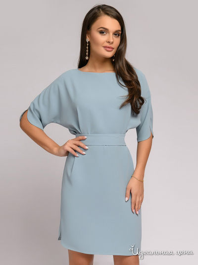 Платье D&M by 1001DRESS, цвет серый