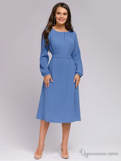 Платье D&M by 1001DRESS, цвет голубой