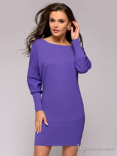 Платье D&M by 1001DRESS, цвет фиолетовый