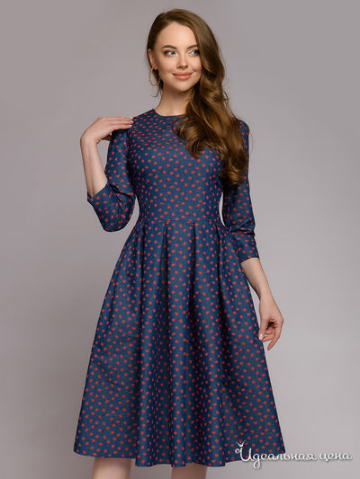 Платье D&M by 1001DRESS, цвет синий