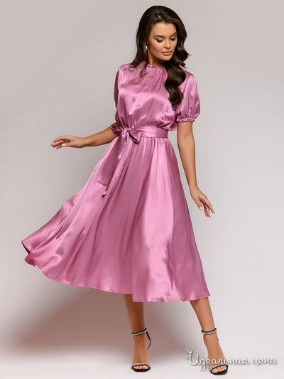 Платье D&M by 1001DRESS, цвет розовый