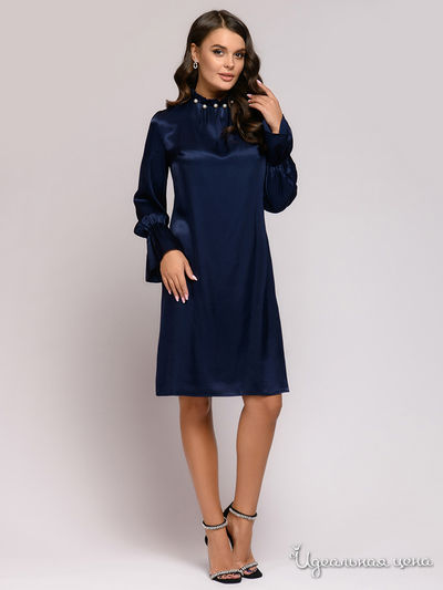 Платье D&M by 1001DRESS, цвет темно-синий