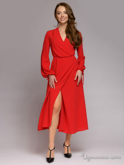 Платье D&M by 1001DRESS, цвет красный