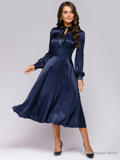 Платье D&M by 1001DRESS, цвет темно-синий