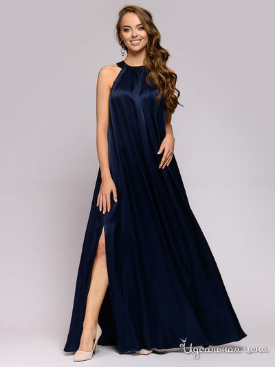Платье D&M by 1001DRESS, цвет темно-синий