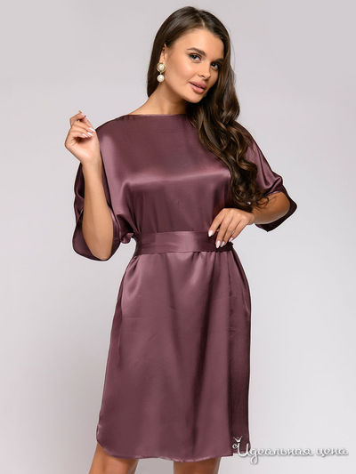 Платье D&M by 1001DRESS, цвет коричневый