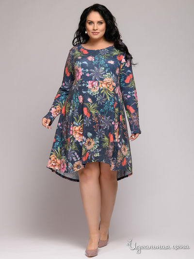 Платье D&M by 1001DRESS, цвет темно-синий