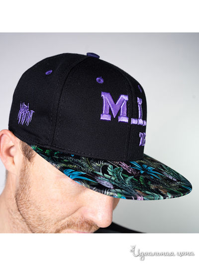 Кепка Mafia International, цвет черный, фиолетовый