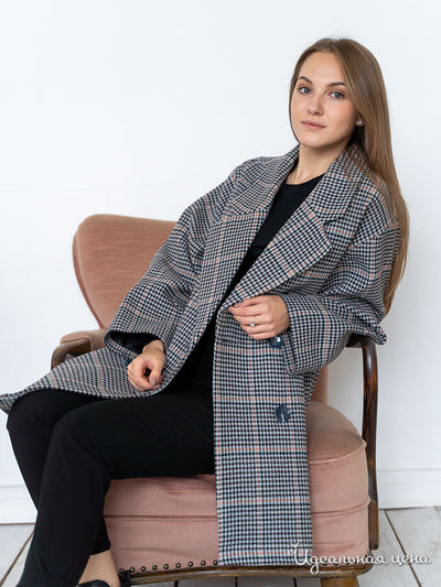 Пальто Siegel G, цвет персиковый, мятный