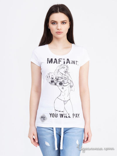 Футболка Mafia International, цвет белый