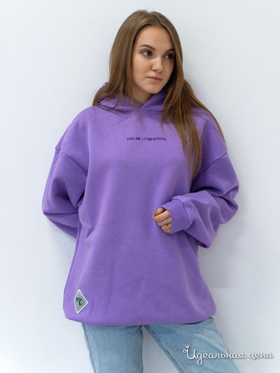 Худи Mafia International, цвет сиреневый