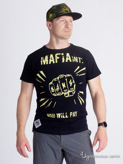 Футболка Mafia International, цвет темно-синий