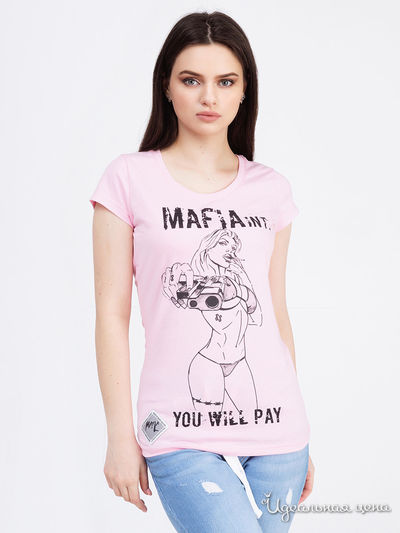 Футболка Mafia International, цвет розовый