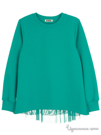 Лонгслив Kuza, цвет молочный, черный