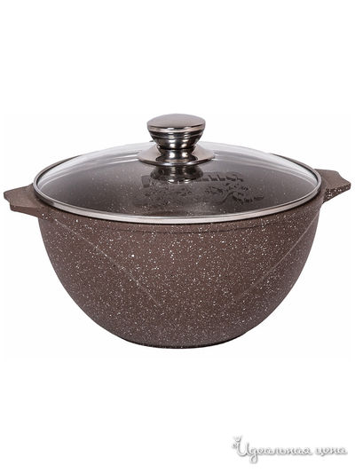 Казан, 5 л МЕЧТА, цвет коричневый