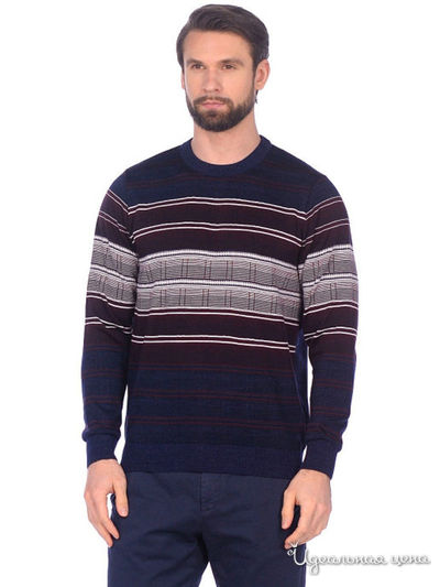 Джемпер Akasi, цвет синий, бордовый