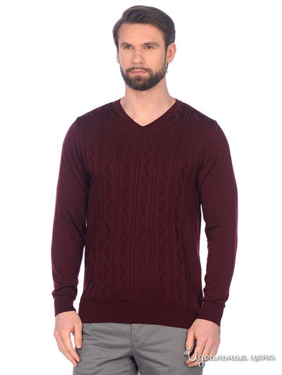 Пуловер Akasi, цвет бордовый