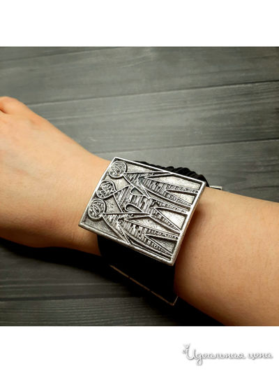 Браслет "Вместе" De.lin`a, цвет черный