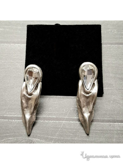 Серьги "Вожделение" De.lin`a, цвет белый