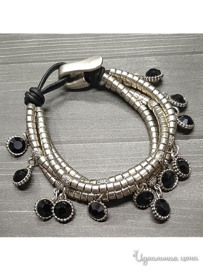 Браслет "Млечный путь" De.lin`a, цвет черный