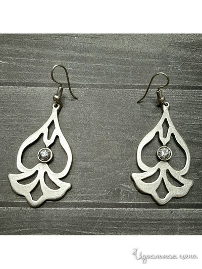 Серьги "Нежность" De.lin`a, цвет Металлический