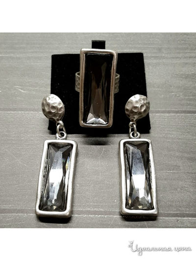 Комплект " Фаворитка" De.lin`a, цвет Металлический