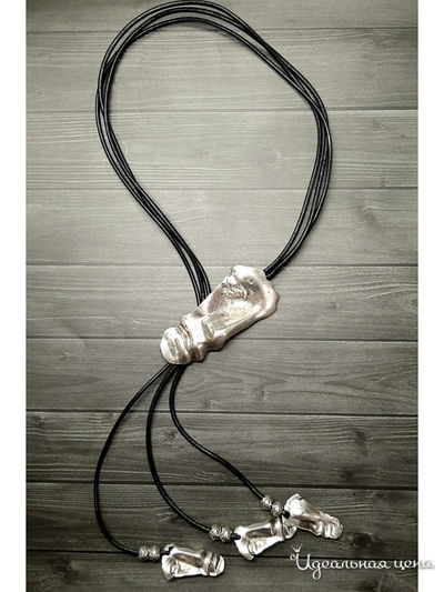 Ожерелье "Дали" De.lin`a, цвет черный