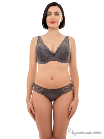 Бюстгальтер Primaverina, цвет серый