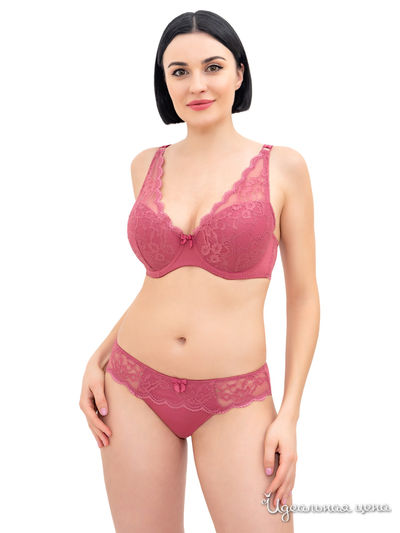 Бюстгальтер Primaverina, цвет розовое вино