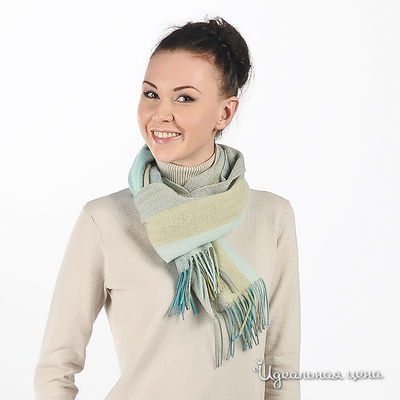 Шарф Pezzo, цвет цвет бирюзовый