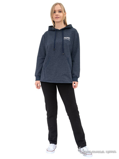 Толстовка Primaverina, цвет индиго