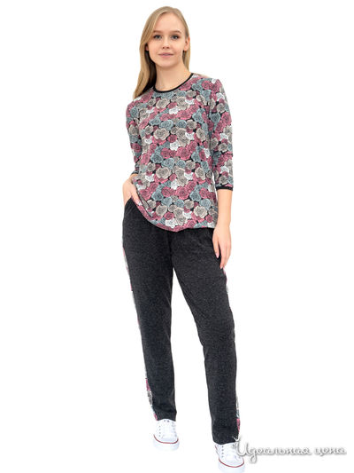 Костюм домашний Primaverina, цвет антрацит