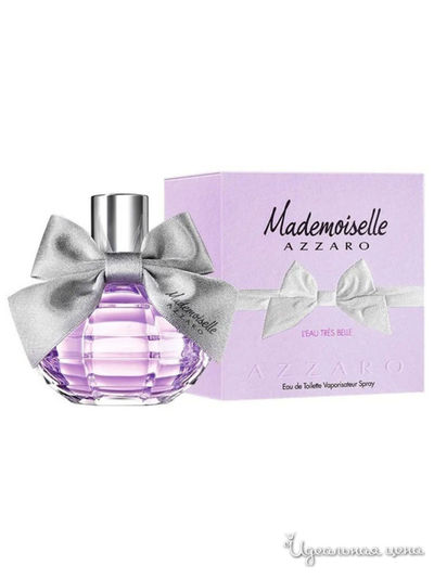 Туалетная вода MADEMOISELLE L'EAU TRES BELLE, 50 мл, AZZARO