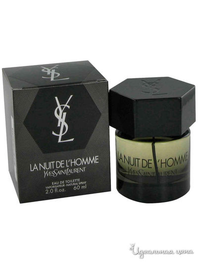 Туалетная вода L'HOMME LA NUIT, 60 мл, Yves Saint Laurent